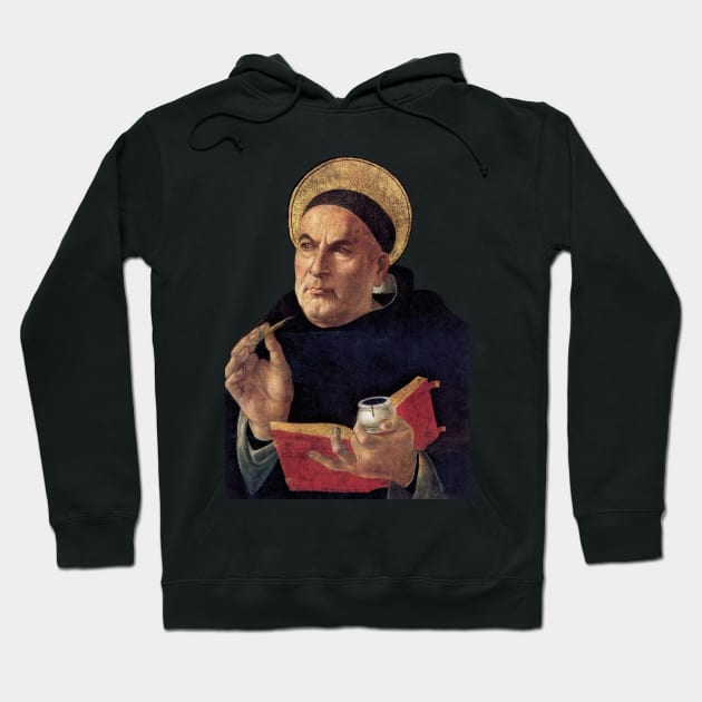Saint Thomas Aquinas Hoodie by Beltschazar